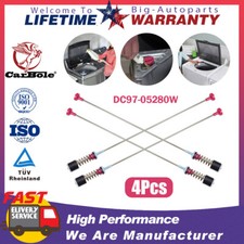 4 DC97-05280W Washer Suspension Rod Kit Compatible with Samsung Damper AP5966911