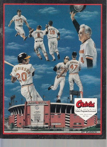 Baltimore Orioles Magazine-Game Program/Scorecard-----36 - 第 1/1 張圖片