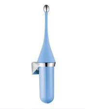 wall mounted Toilet Brush an Holder blue