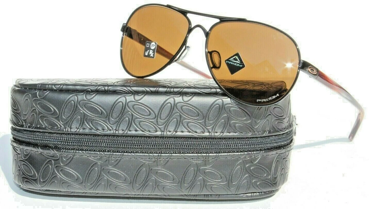 OAKLEY Tie Breaker Sunglasses Womens Black Prizm Tungsten NEW