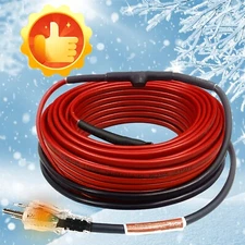 MAXKOSKO Electric Heat Tape for Water Pipes, 22ft, Freeze Protection, 120V