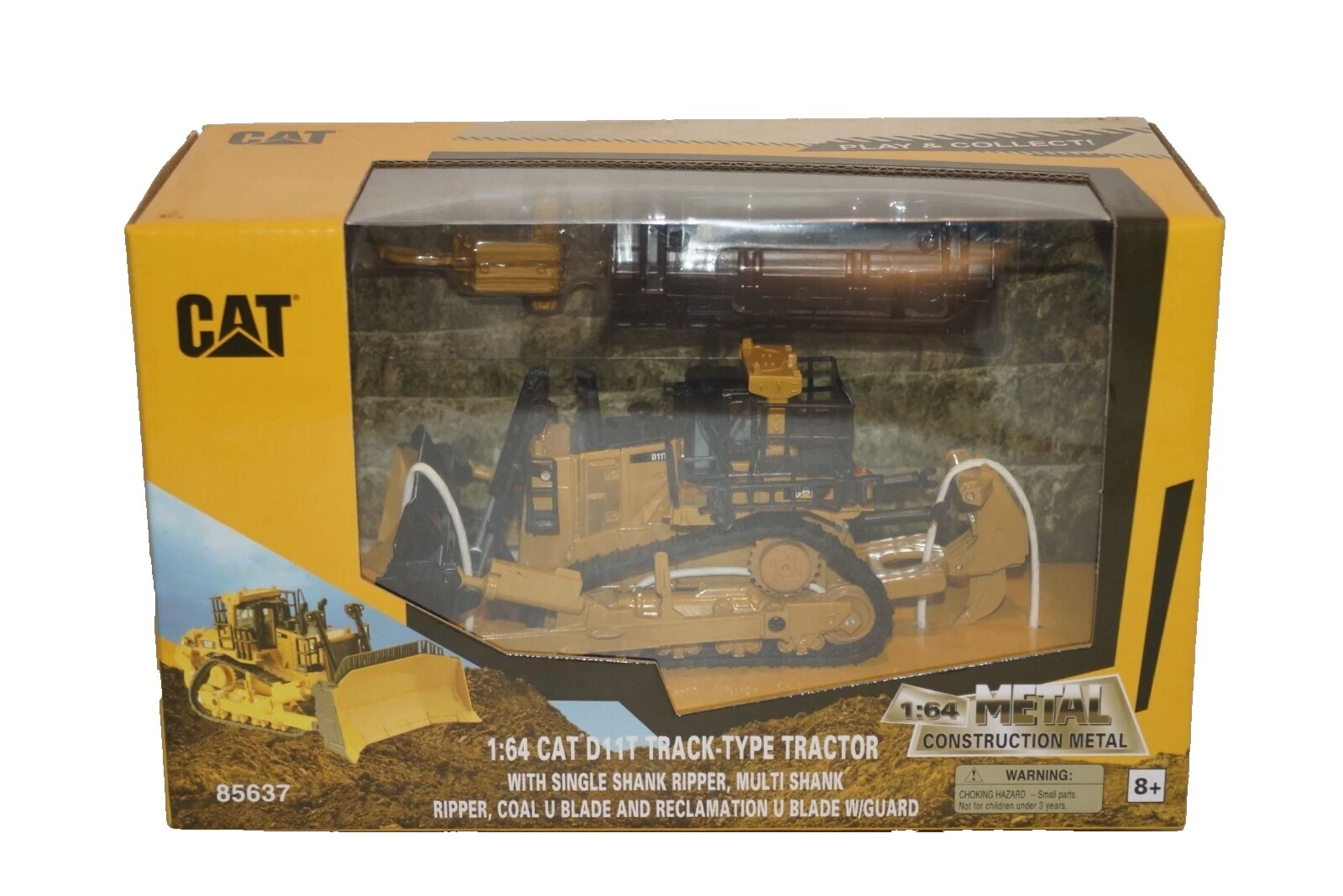Unopened Box Diecast Construction Dozers