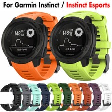 Sport Silicone Watch Strap Band Replacement Wrist Bracelet For Garmin instinct