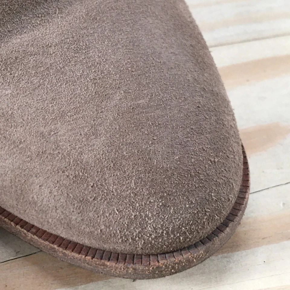 Madewell Botas Mujer 7.5 Botines Tacones Informales Beige Cuero Cremallera Lateral Foto 4 de 4