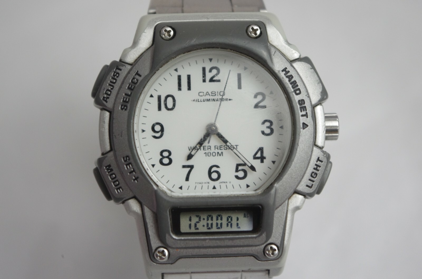 how do i set my casio illuminator watch