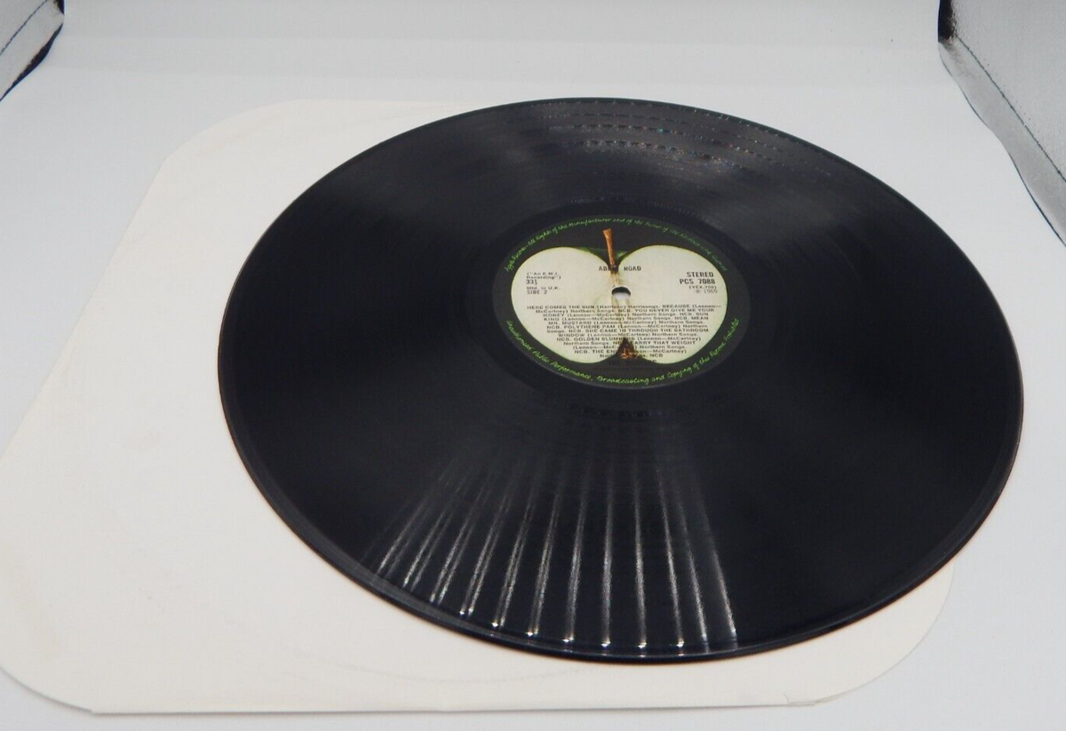 Beatles Abbey Road First Press Apple Records Holland PCS-7088