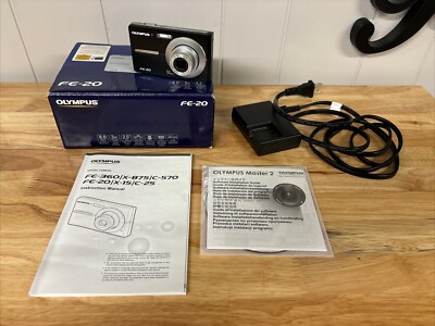 Olympus Digital Camera FE-20 8.0 MP Black