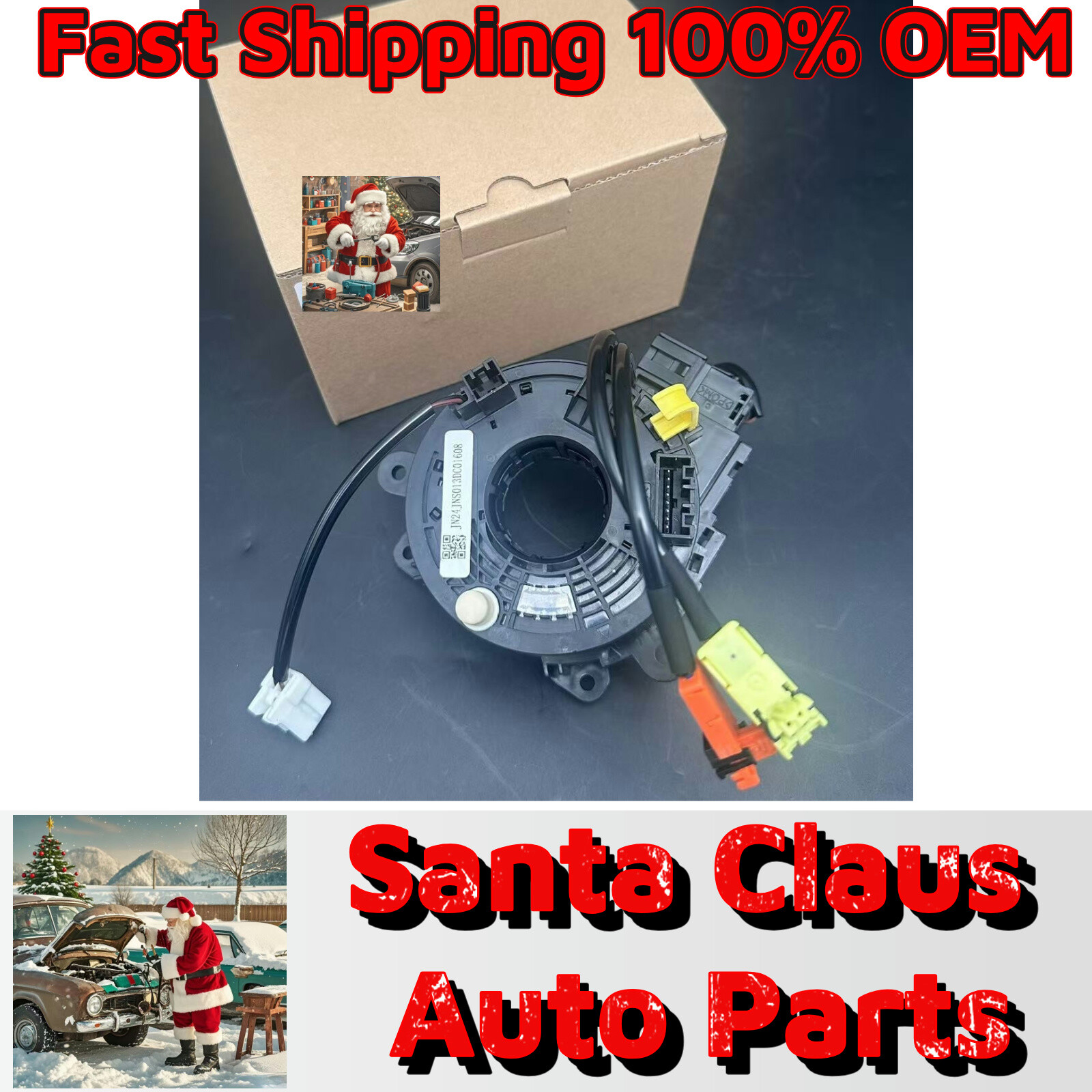 NISSAN Steering Angle Sensor Clock Spring Spiral Cable 25554-3JA1B Replacement