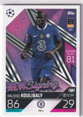 Topps Match Attax Champions League Update Set 22/23 Nr. NS 1 Kalidou Koulibaly