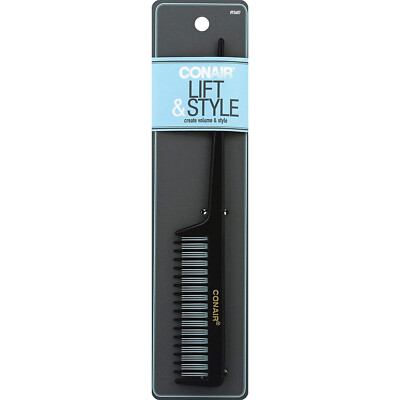 Conair Lift & Tease Comb, Black