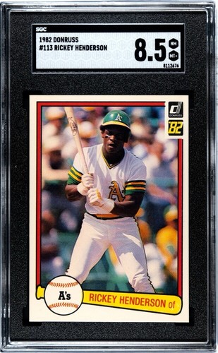 1982 Rickey Henderson #113