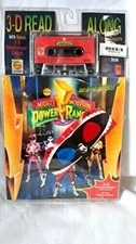 Mighty Morphin Power Rangers: The Day of the 3-D Read Along BRAND NEW HTF
