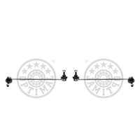 Optimal 2X Koppelstange Stange Strebe Stabilisator FüR BMW X3 E83 3.0D 2.0D