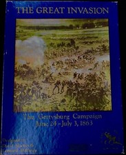 The Great Invasion The Gettysburg Campaign Board Game