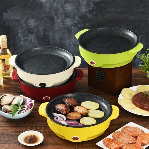 Frying Pan Electric Grill Multifunctional Baking Tray Electric Cooker