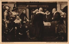 Old postcard postcard Rothenburg from the festival, master drink GERMANY (1076552)