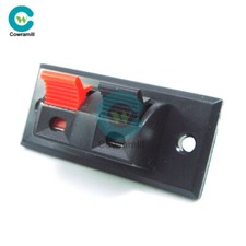 10PCS Push Release Type Spring Loaded 2 Terminal Speaker Connector Plate Board