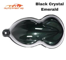 Black Crystal Emerald Gallon Single Stage Acrylic Enamel Car Auto Paint Kit