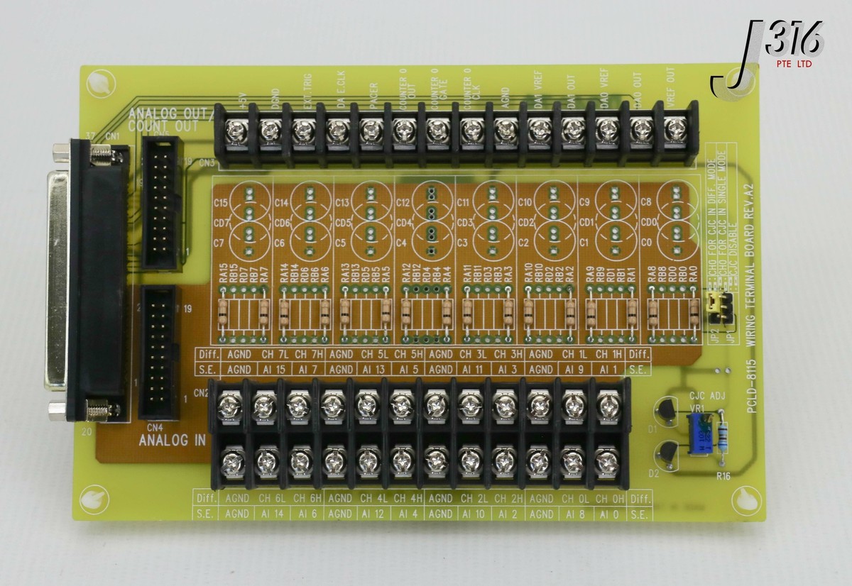 24994 ADVANTECH PCB, WIRING TERMINAL BOARD PCLD-8115 | eBay