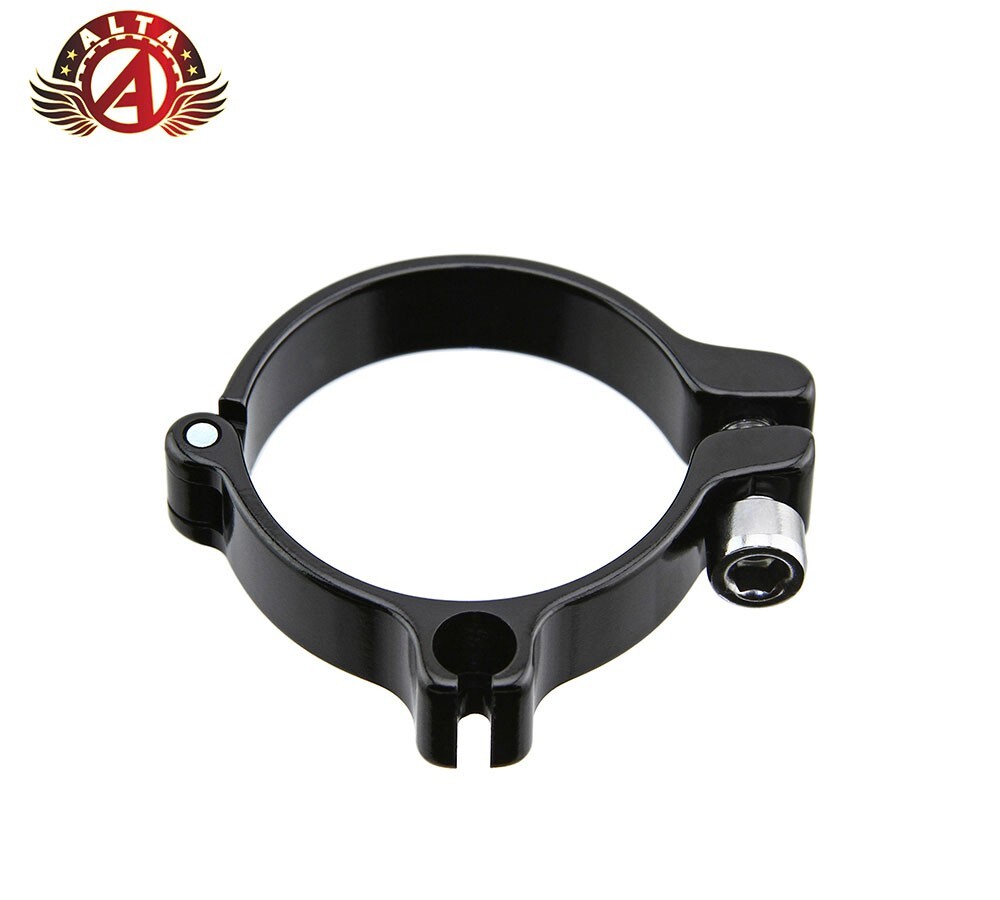ALTA 34.9mm Black Bicycle Alloy Single Clamp-On Cable Housing Stop Brake Shift.