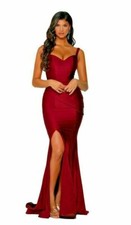 Portia Scarlett PS6339 Sleeveless Sweetheart Neck Dress NEW Authentic Gown