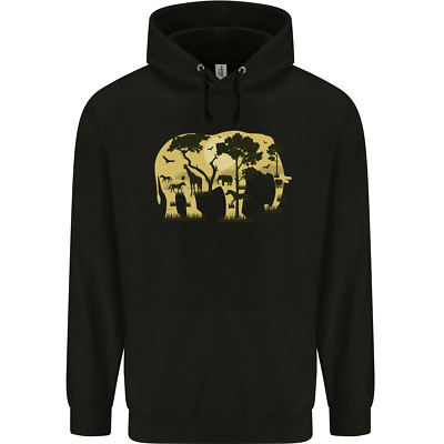 Elefant Ökologie Tier Kinder Kids Hoodie