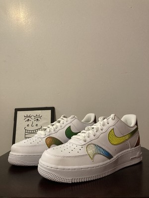 Nike Air Force 1 'Misplaced Swooshes' White Multi-Color For Sale – Hoop  Jordan