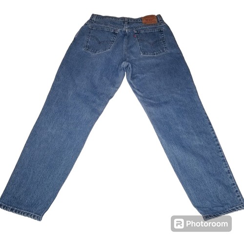 Vintage Levis 550 Damen Relaxed Fit Tapered Leg Blau Mom Jeans Gr. 16 Reg M - Bild 2 von 13