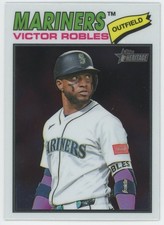 2026 Topps Heritage Victor Robles # 140 Chrome
