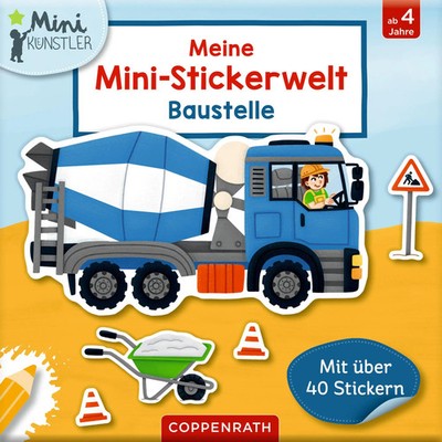 Meine Mini-Stick*rwelt - Baustelle | Mit über 40 Stick*rn | Ruby Warnecke | 2023