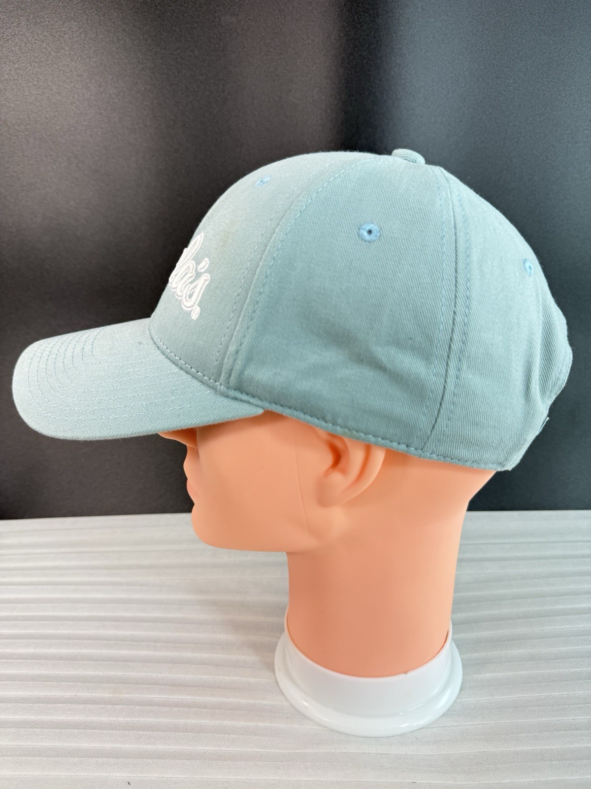 Cabelas Adjustable Strap back Baseball Cap Light … - image 1