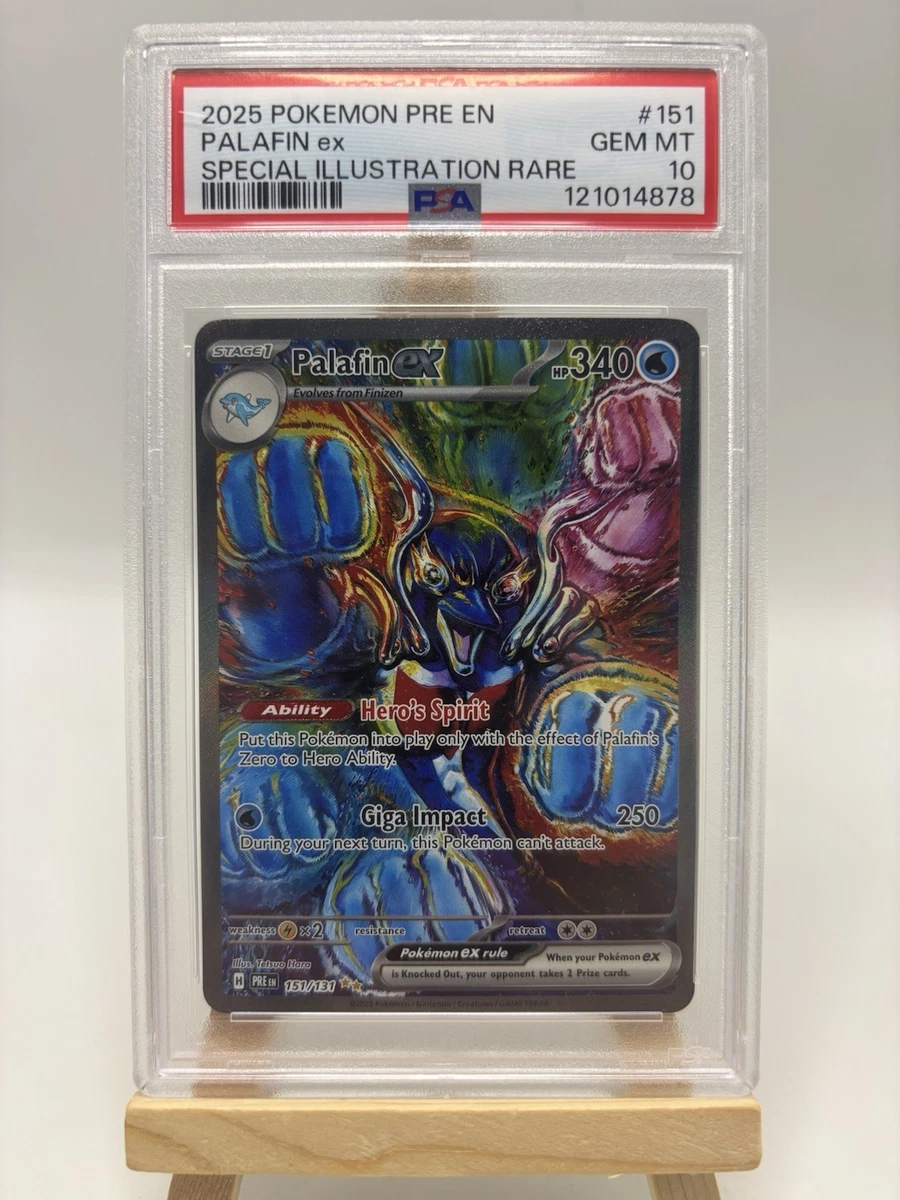 Palafin EX Sir 151/131 Prismatic Evolutions PSA 10 | eBay