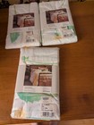 3-CRATE &BARREL MARIMEKKO KESA GRN (2) SHAMS(1) PAIR STANDARD PILLOWCASES NEW 