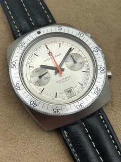 Junghans Olympic Vintage Chronograph Valjoux 7734 688.10 Handaufzug