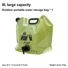 BSWOLF Mini Borsa per Acqua Pieghevole Da Esterno Da Campeggio Borsa per Acqua P