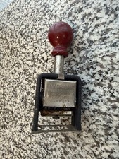 Vintage 5 Action American Numbering Machine Model 111 Stamper Brooklyn NY