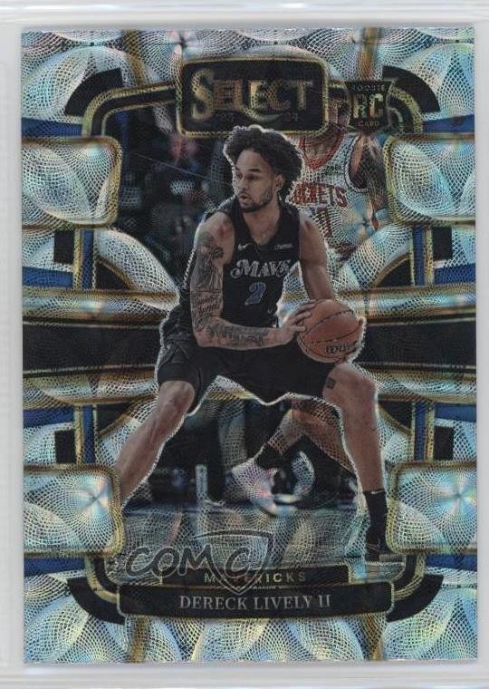 2023-24 Panini Select Concourse Scope Prizm Dereck Lively II #76 rp9