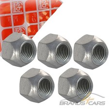 5x FEBI BILSTEIN RADMUTTER MUTTER M12 x 1,5 FÜR STAHLFELGE 50024612