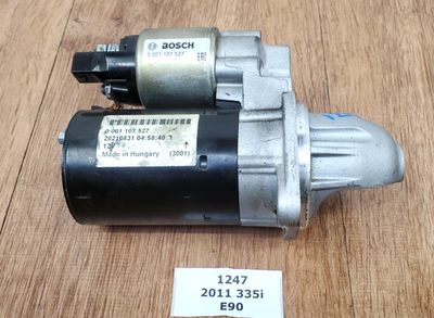 #ad ✅ FOR 11 13 BMW E90 E92 E93 335 Engine N55 Starter Motor Bosch 12v $59.95