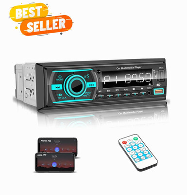 Single Din Radio Car Stereo Bluetooth,Radio Head Unit with FM/Dual USB/AUX/TF...