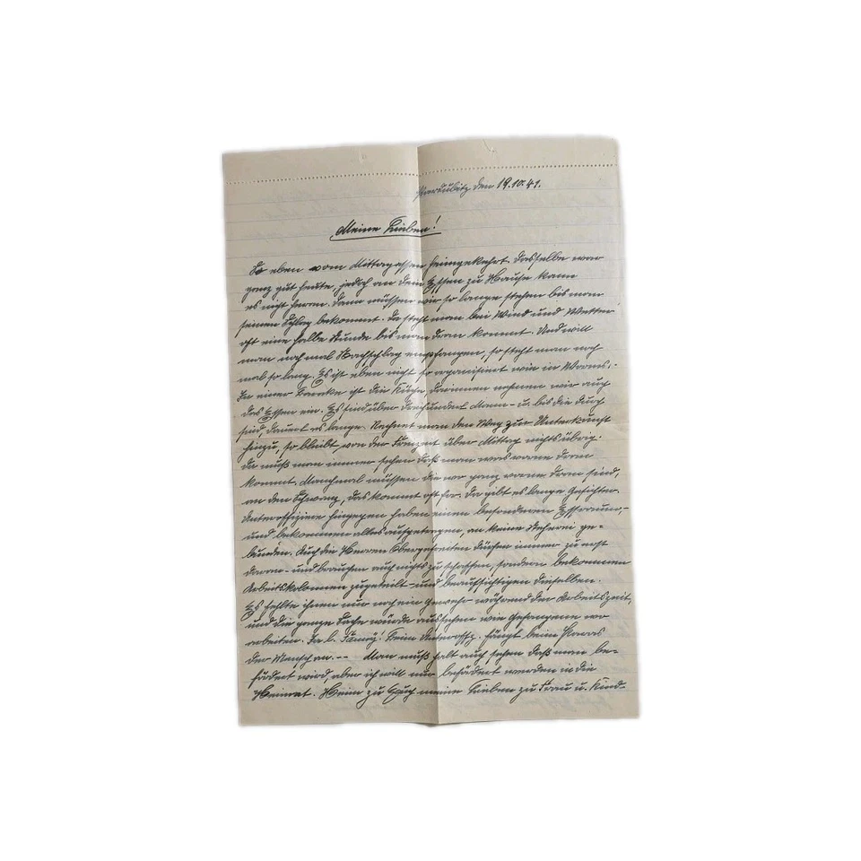 Feldpost Einheit im Besetzen Gebiet Böhmen und Mähren mit Kriegsinhalt Wehrmacht - Bild 3 von 4