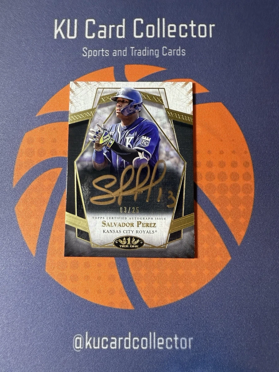 Salvador Perez Baseball Serial Numbered Sports Trading Cards