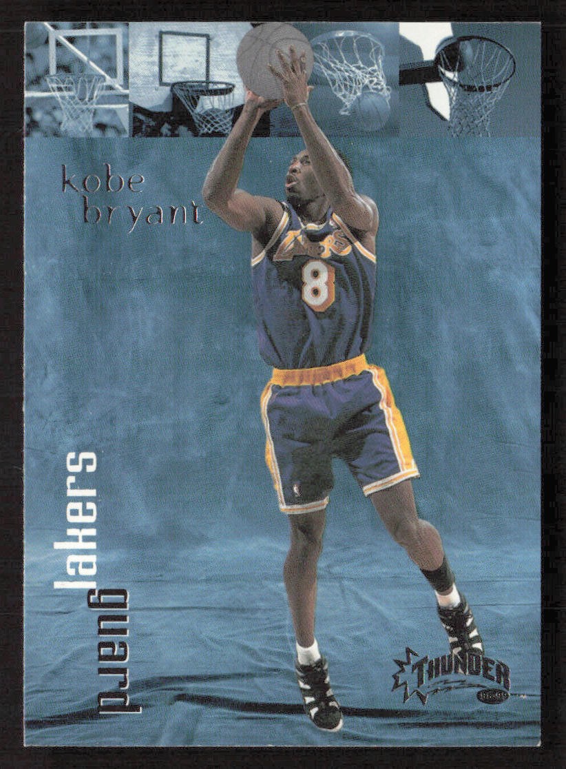 Kobe Bryant 1998-99 SkyBox Thunder #108 Rave #/150 Los Angeles Lakers