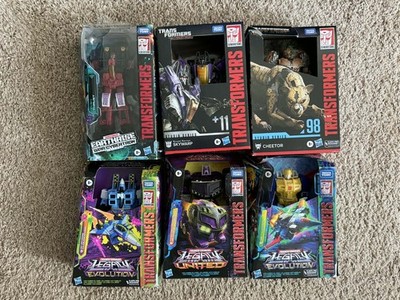 Transformers Studio Series Legacy Earthrise Voyager Class Lot of 6