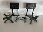 1984 GI Joe Machine Gun Defense Unit Battlefield Accessories 100% w/Many Extras
