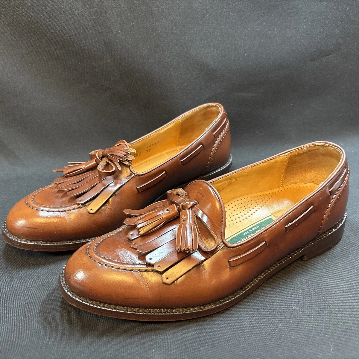 Cole Haan Country Buffalo Nickel Penny Loafers 10.5W Brown Leather Preppy Cole Haan Pinch Casual Shoes for Men | eBay main image 2