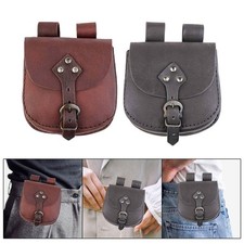 Medieval Waist Bag Fanny Pack Travel Purse Costume Accessories Wallet PU Leather