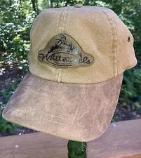 Men Cap Legendary Whitetails Original Deer Gear 100% Cotton Canvas Leather Look