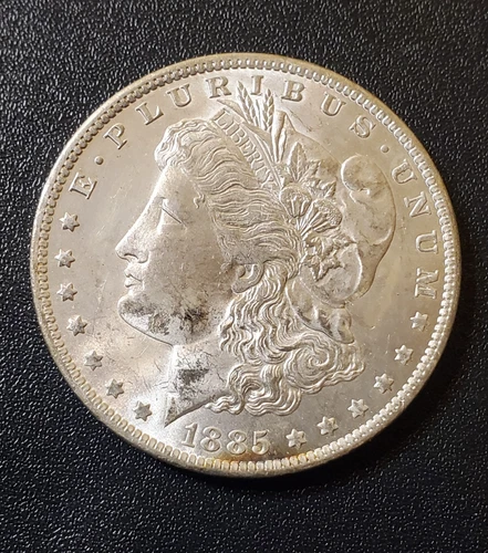 1885-O Morgan Dollar AU
