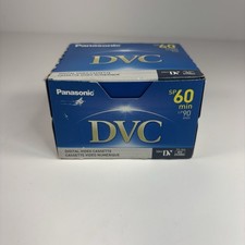 Panasonic SP 60min LP 90min DVC Digital Video Cassette Blank Tape 5 Pieces